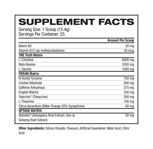 BBD PRE-WORKOUT